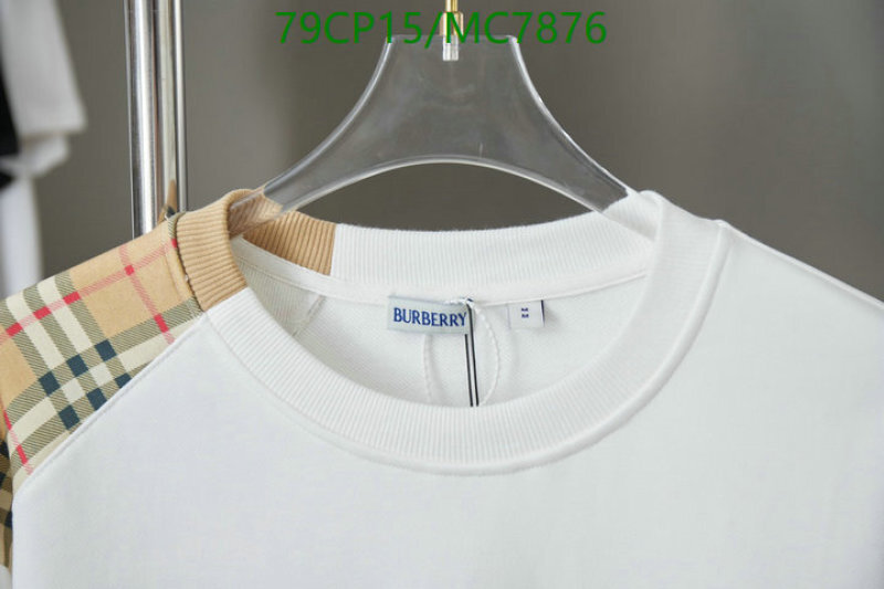 Burberry-Clothing Code: MC7876 $: 79USD