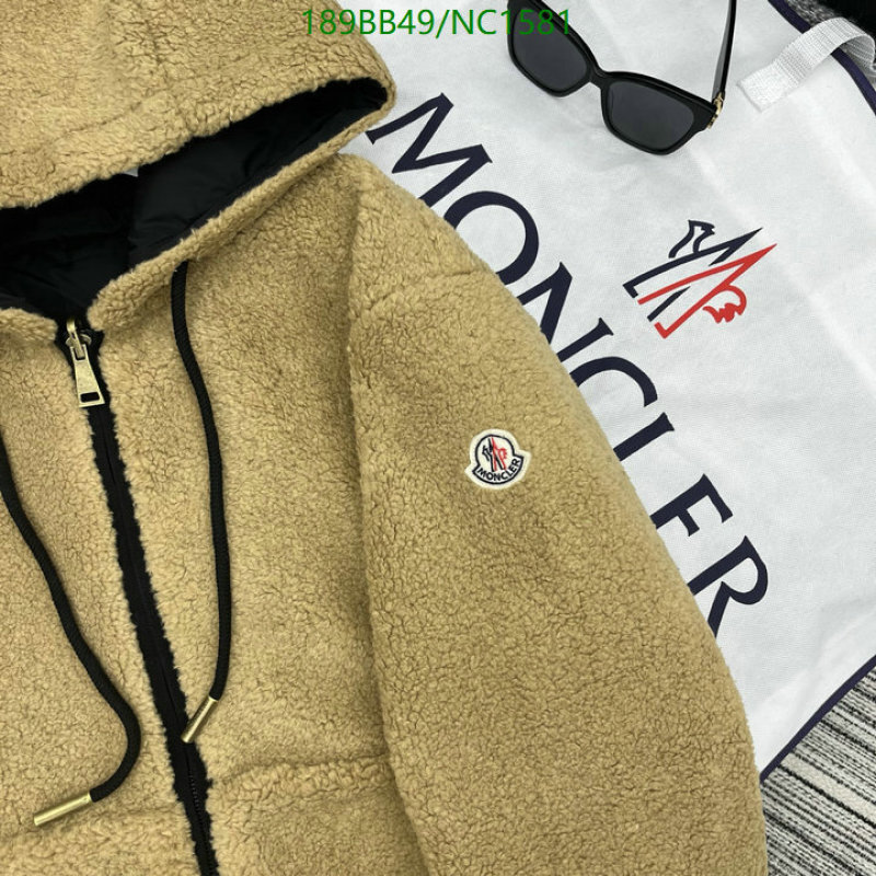 Moncler-Down jacket Women Code: NC1581 $: 189USD