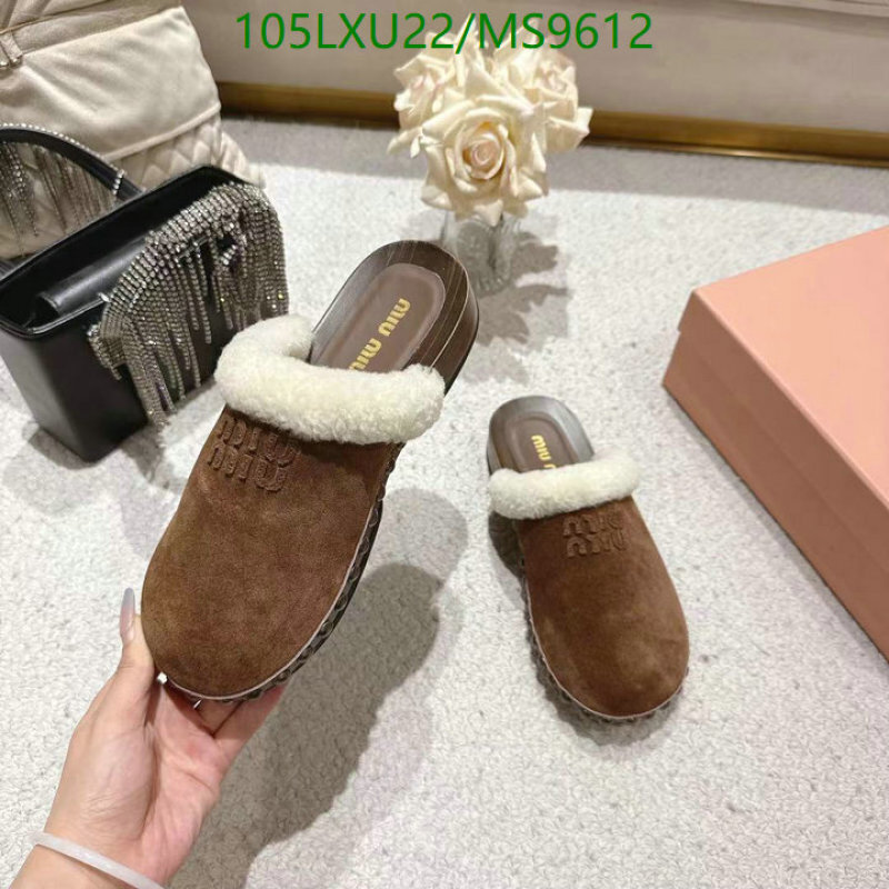 Miu Miu-Women Shoes Code: MS9612 $: 105USD
