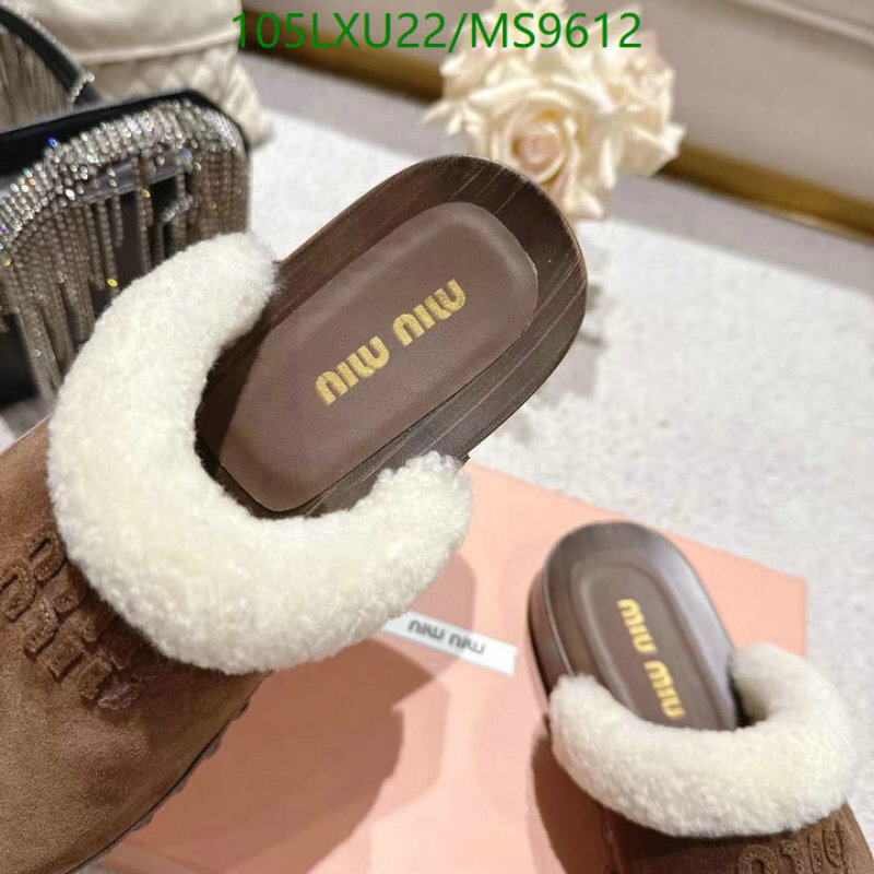 Miu Miu-Women Shoes Code: MS9612 $: 105USD