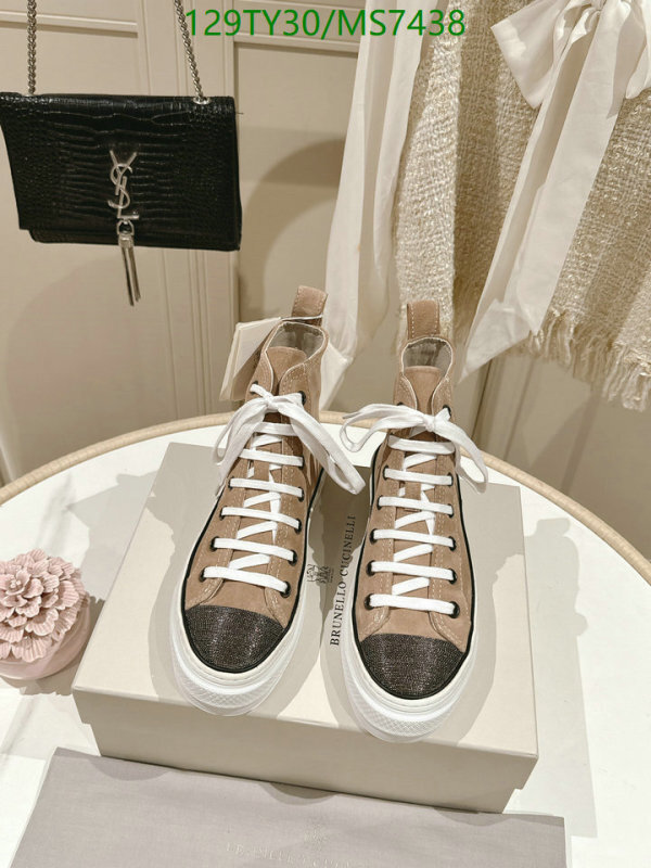 Brunello Cucinelli-Women Shoes Code: MS7438 $: 129USD