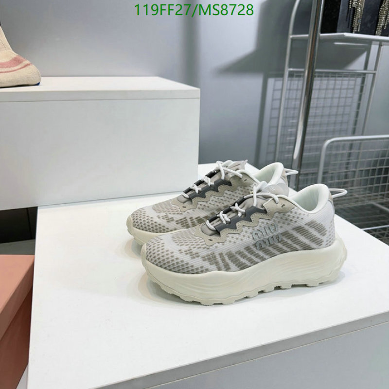 Miu Miu-Women Shoes Code: MS8728 $: 119USD
