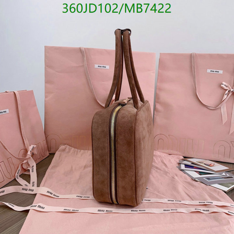 Miu Miu-Bag-Mirror Quality Code: MB7422 $: 360USD