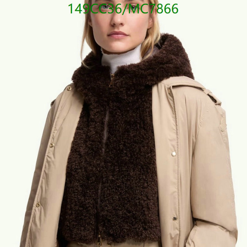 Moncler-Down jacket Women Code: MC7866 $: 149USD