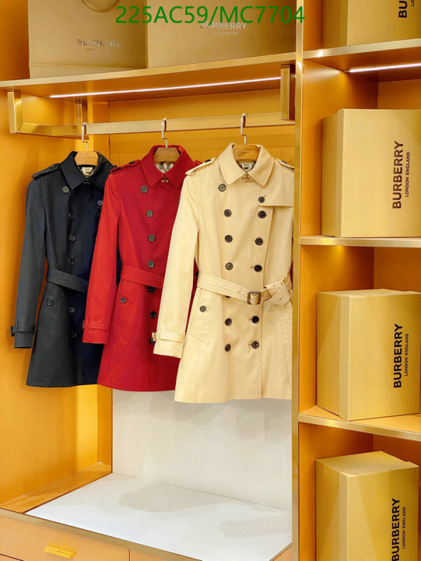 Burberry-Down jacket Women Code: MC7704 $: 225USD