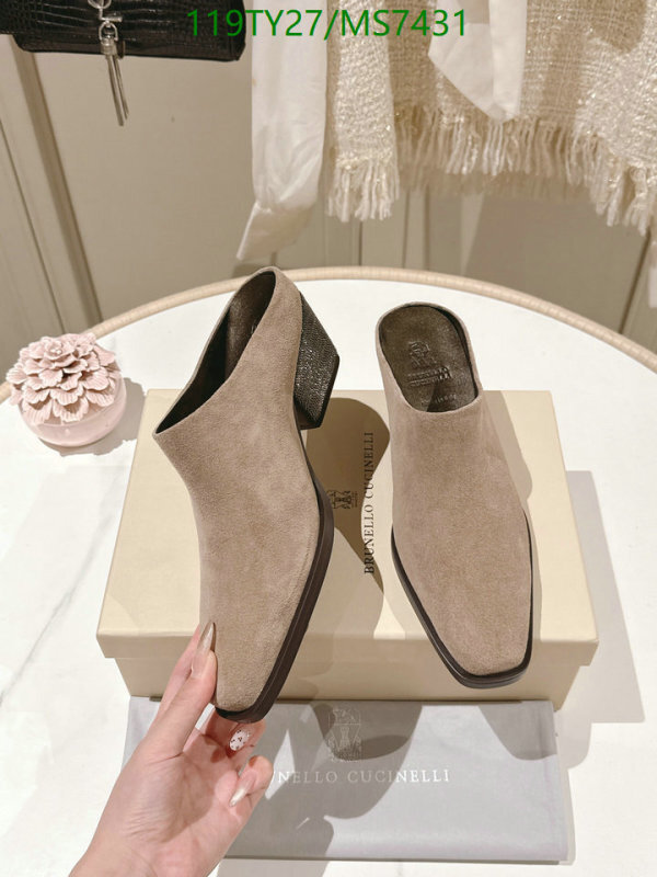 Brunello Cucinelli-Women Shoes Code: MS7431 $: 119USD