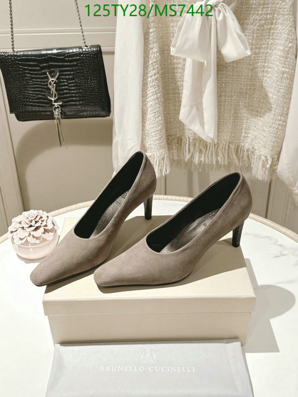 Brunello Cucinelli-Women Shoes Code: MS7442 $: 125USD