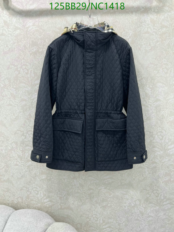 Burberry-Down jacket Women Code: NC1418 $: 125USD