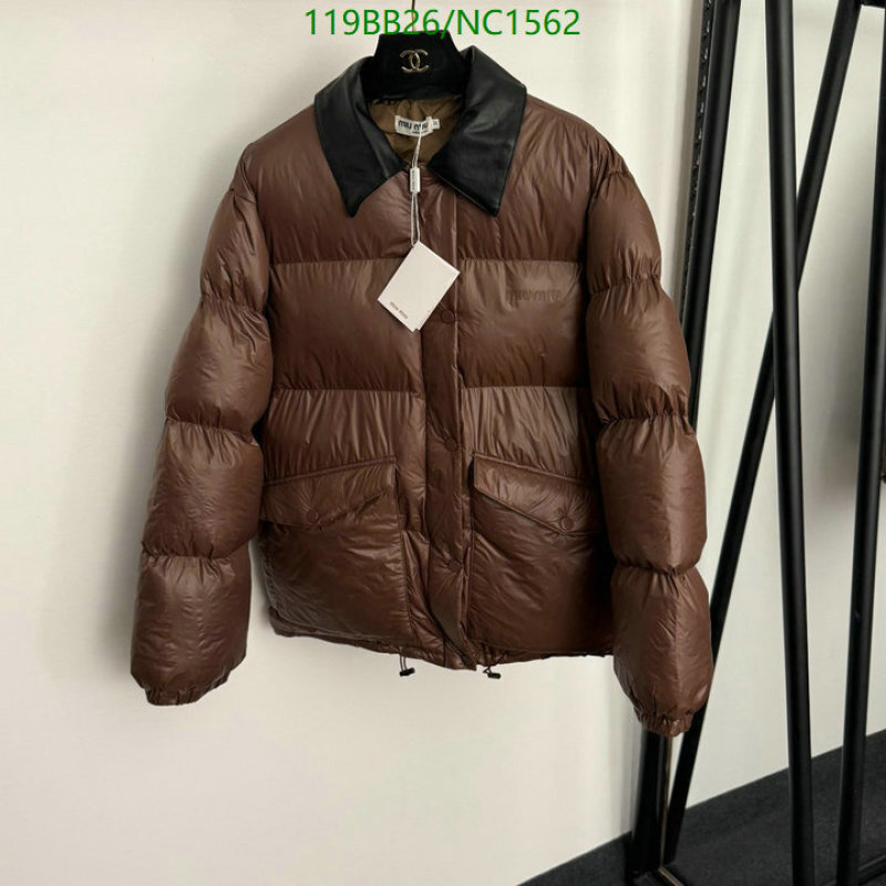 Miu Miu-Down jacket Women Code: NC1562 $: 119USD