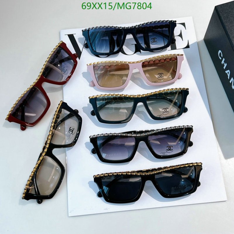 Chanel-Glasses Code: MG7804 $: 69USD