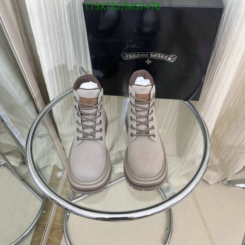 Chrome Hearts-Women Shoes Code: MS7478 $: 115USD