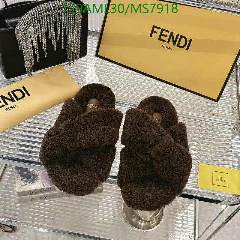 Fendi-Women Shoes Code: MS7918 $: 129USD
