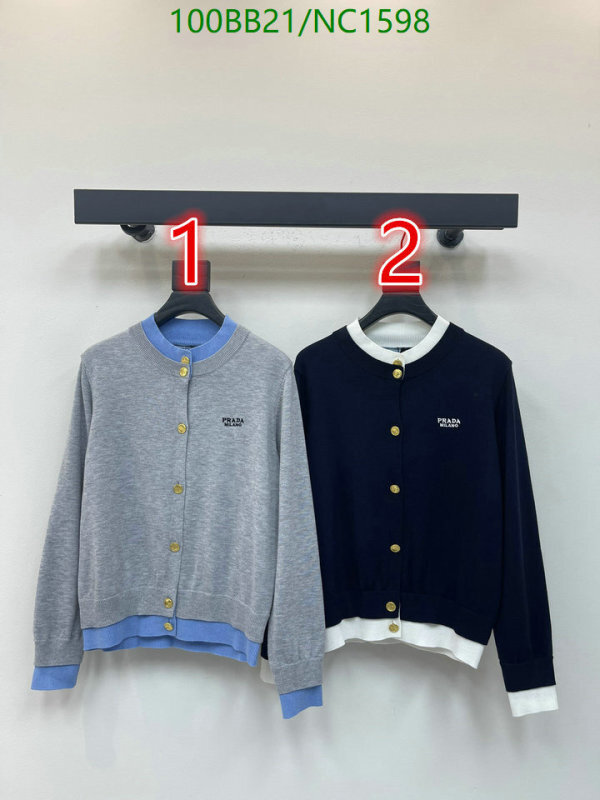 Prada-Clothing Code: NC1598 $: 100USD