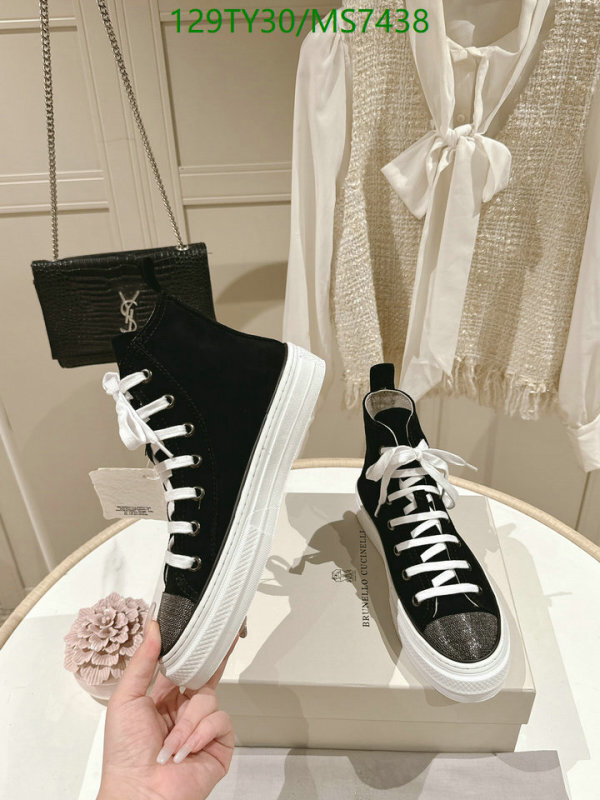 Brunello Cucinelli-Women Shoes Code: MS7438 $: 129USD
