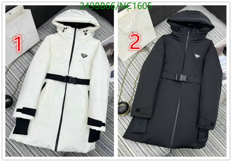 Prada-Down jacket Women Code: NC1605 $: 249USD