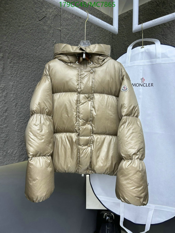 Moncler-Down jacket Women Code: MC7865 $: 179USD