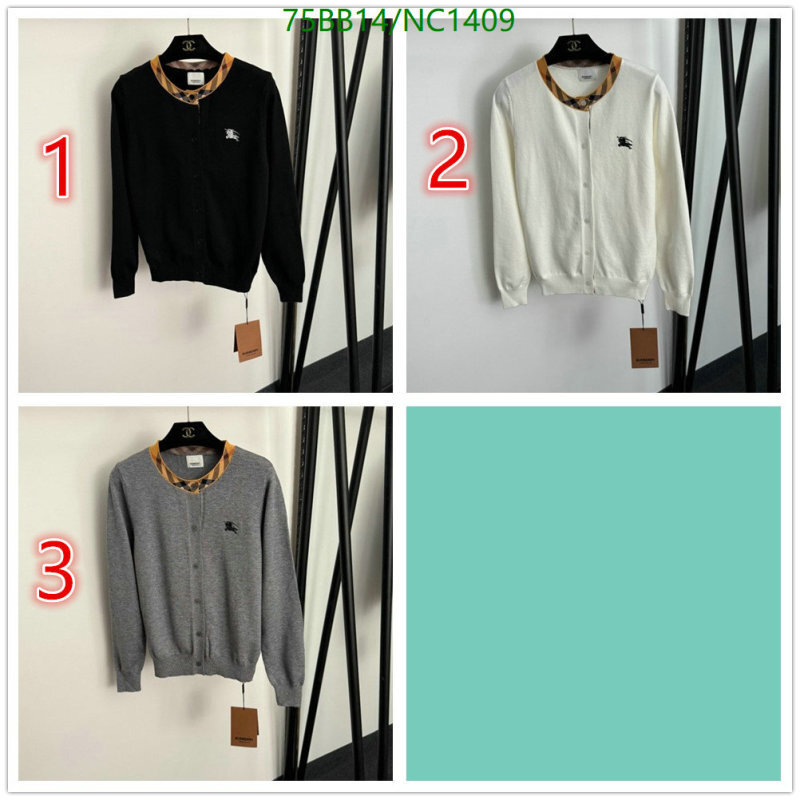 Burberry-Clothing Code: NC1409 $: 75USD