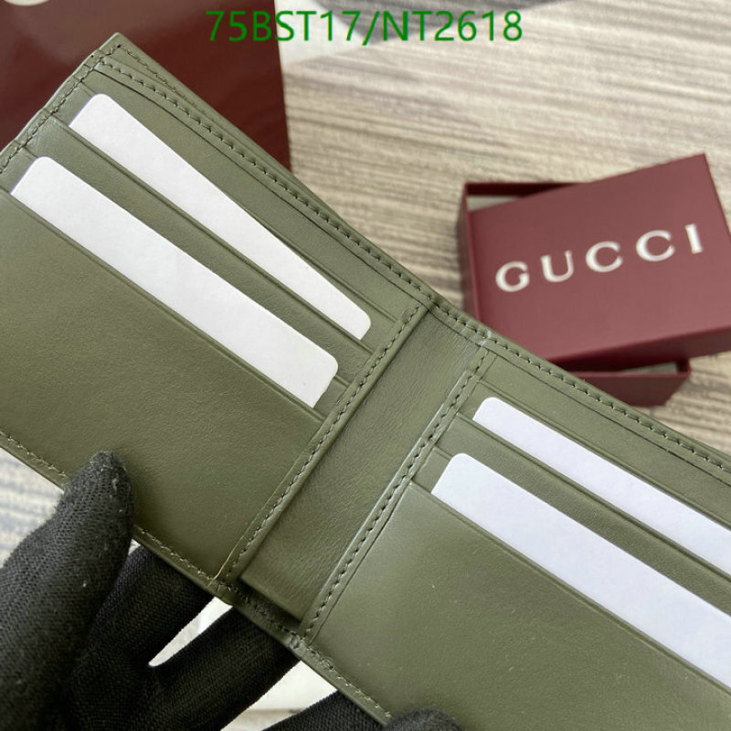 Gucci-Wallet Mirror Quality Code: NT2618 $: 75USD