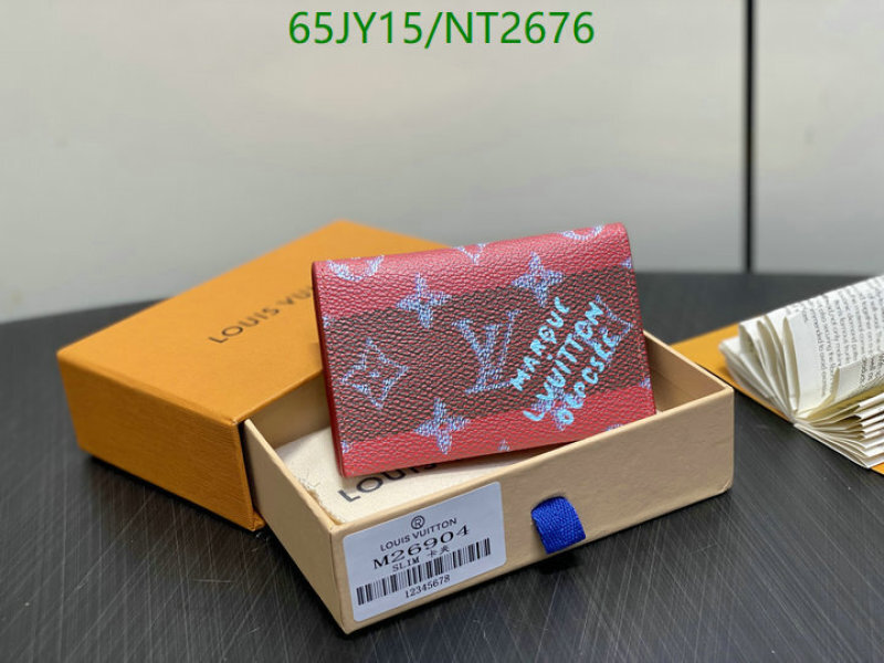 LV-Wallet Mirror Quality Code: NT2676 $: 65USD