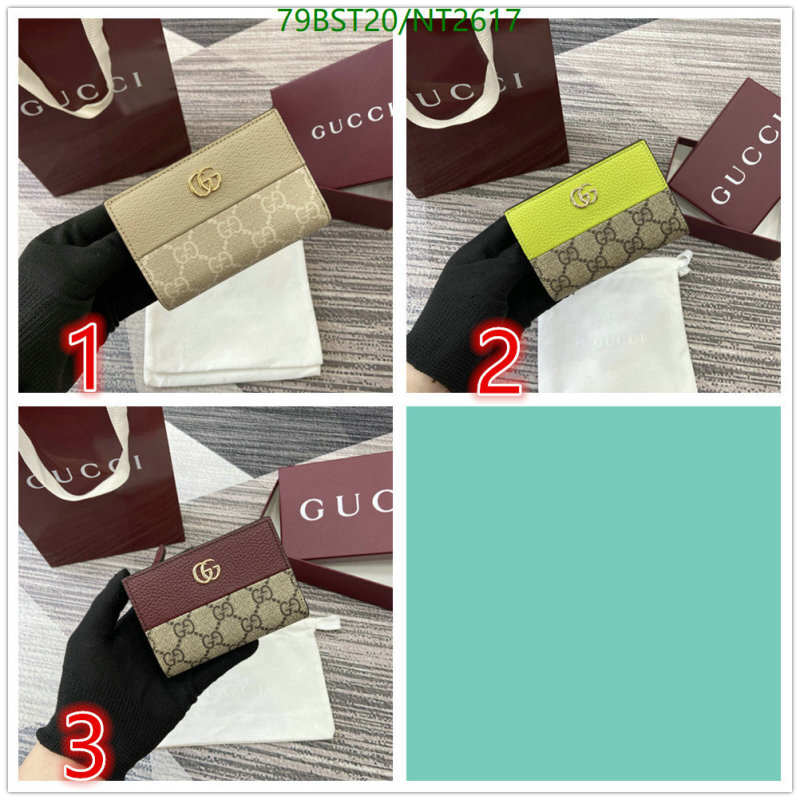 Gucci-Wallet Mirror Quality Code: NT2617 $: 79USD