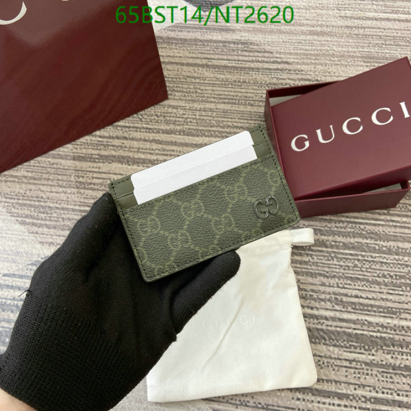 Gucci-Wallet Mirror Quality Code: NT2620 $: 65USD