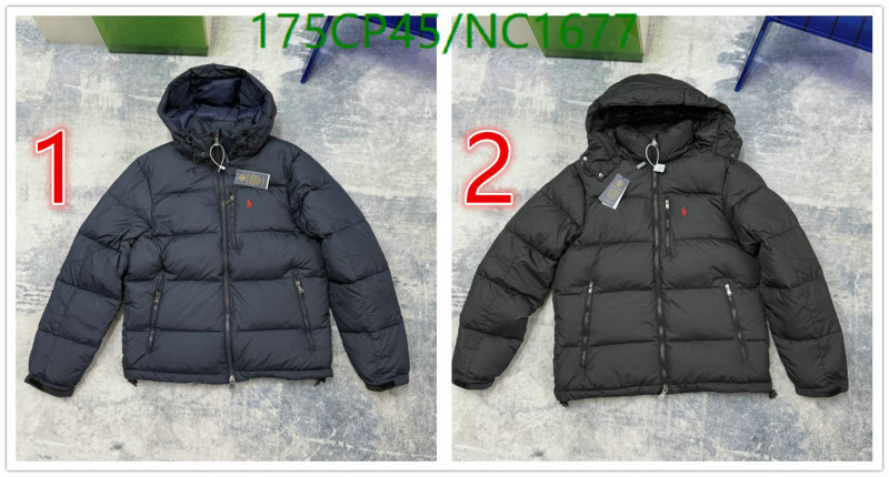 Ralph Lauren-Down jacket Men Code: NC1677 $: 175USD