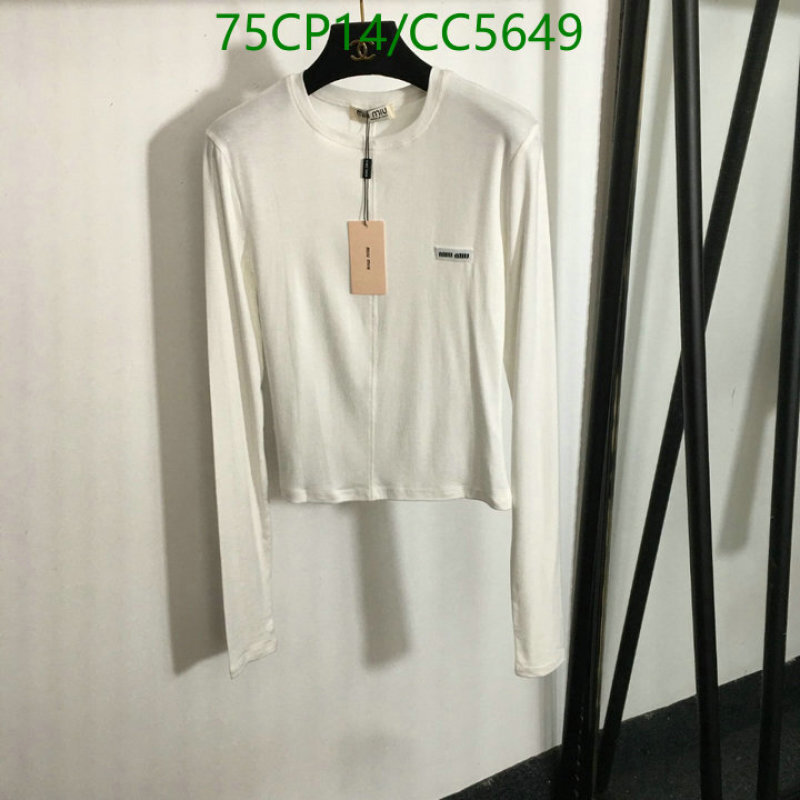 MIUMIU-Clothing Code: CC5649 $: 75USD