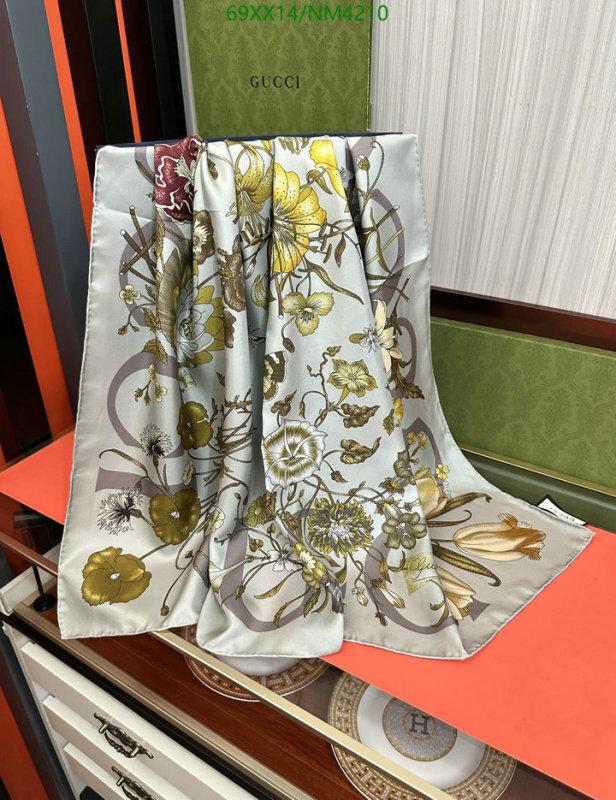 Gucci-Scarf Code: NM4210 $: 69USD
