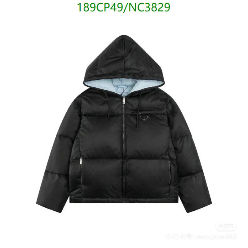Prada-Down jacket Women Code: NC3829 $: 189USD