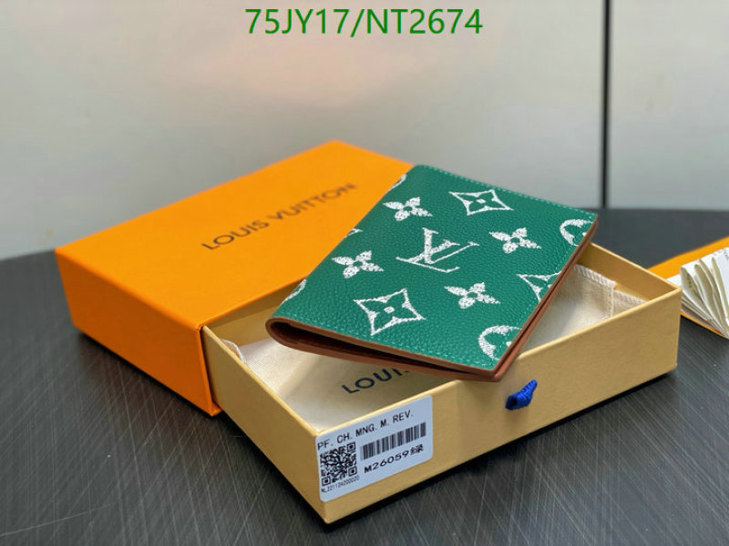 LV-Wallet Mirror Quality Code: NT2674 $: 75USD