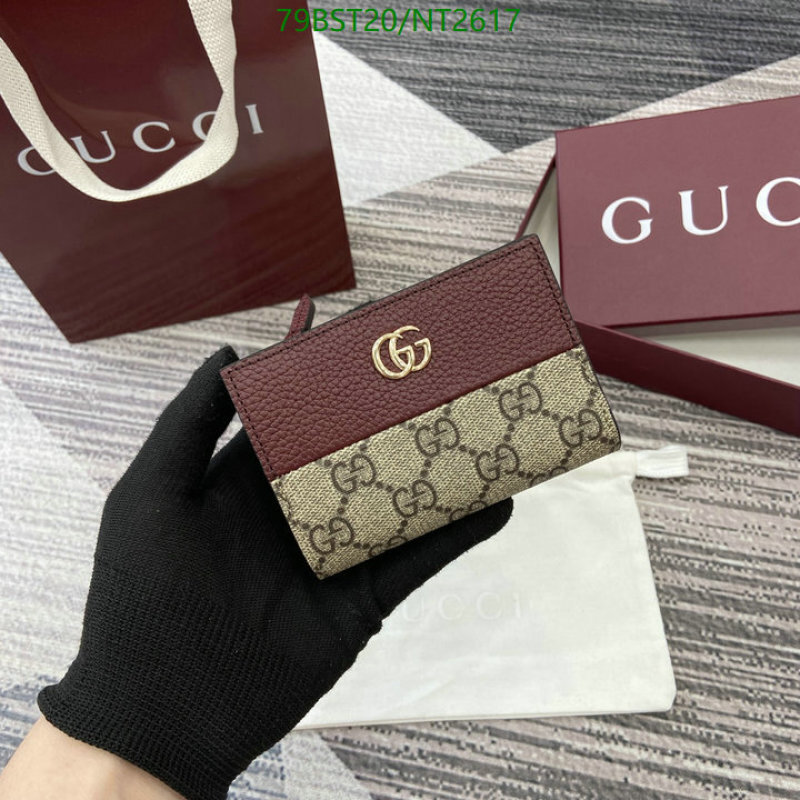 Gucci-Wallet Mirror Quality Code: NT2617 $: 79USD