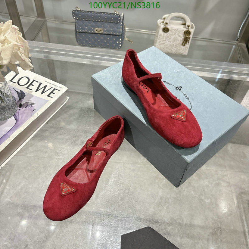 Prada-Women Shoes Code: NS3816 $: 100USD