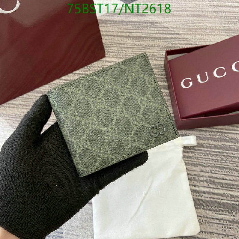 Gucci-Wallet Mirror Quality Code: NT2618 $: 75USD
