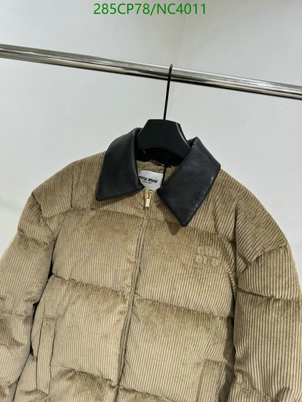 Miu Miu-Down jacket Women Code: NC4011 $: 285USD