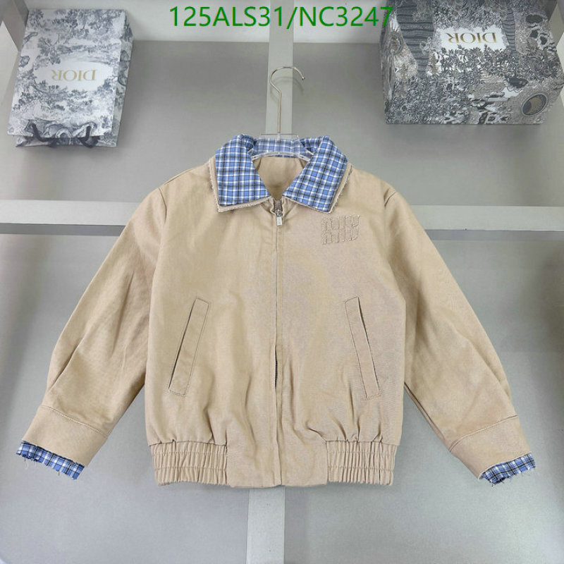MIUMIU-Kids Clothing Code: NC3247 $: 125USD