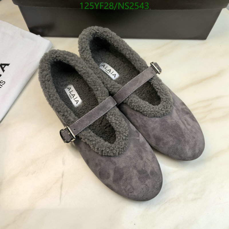 ALAIA-Women Shoes Code: NS2543 $: 125USD