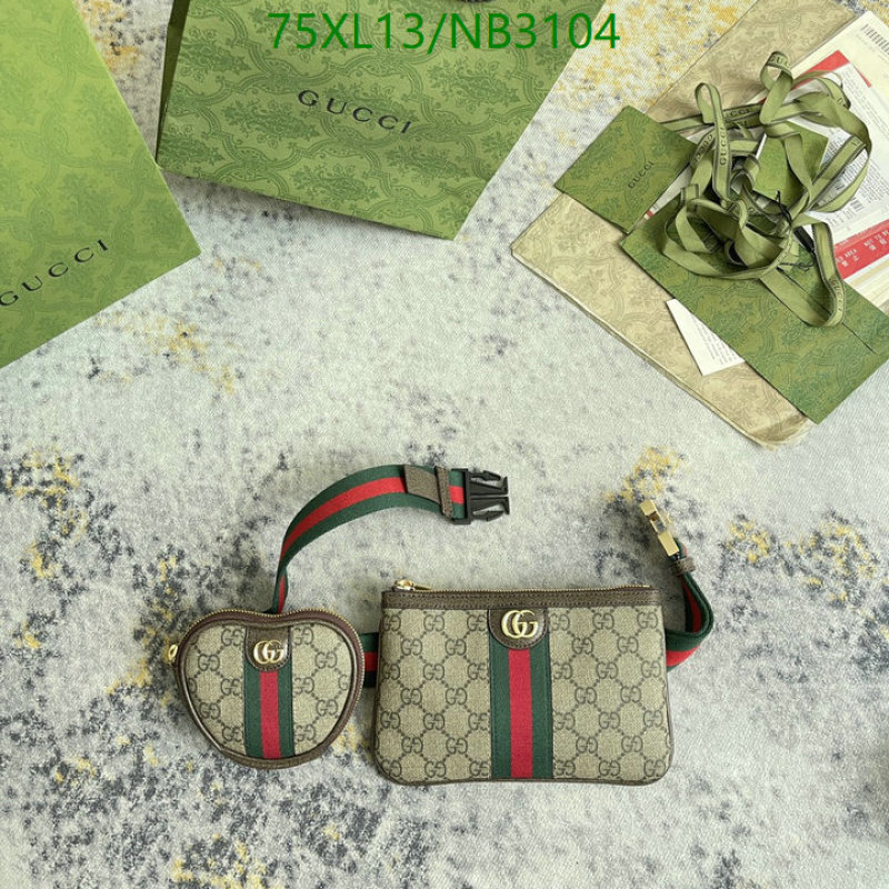 Gucci-Bag-4A Quality Code: NB3104 $: 75USD