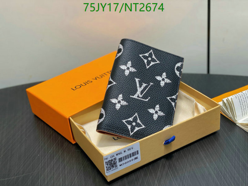LV-Wallet Mirror Quality Code: NT2674 $: 75USD