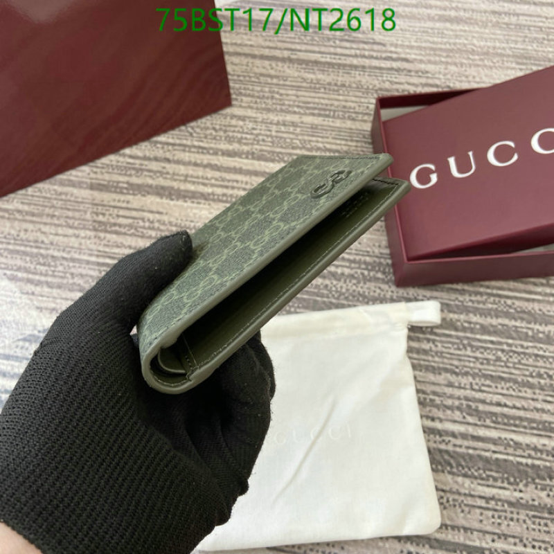 Gucci-Wallet Mirror Quality Code: NT2618 $: 75USD