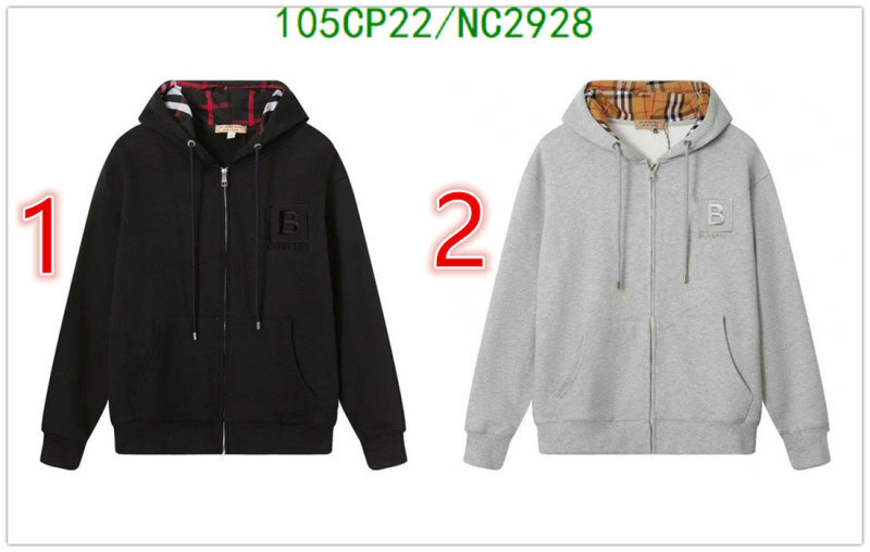 Burberry-Clothing Code: NC2928 $: 105USD