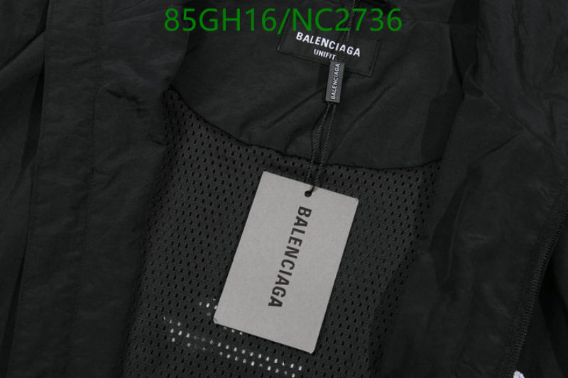 Balenciaga-Clothing Code: NC2736 $: 85USD