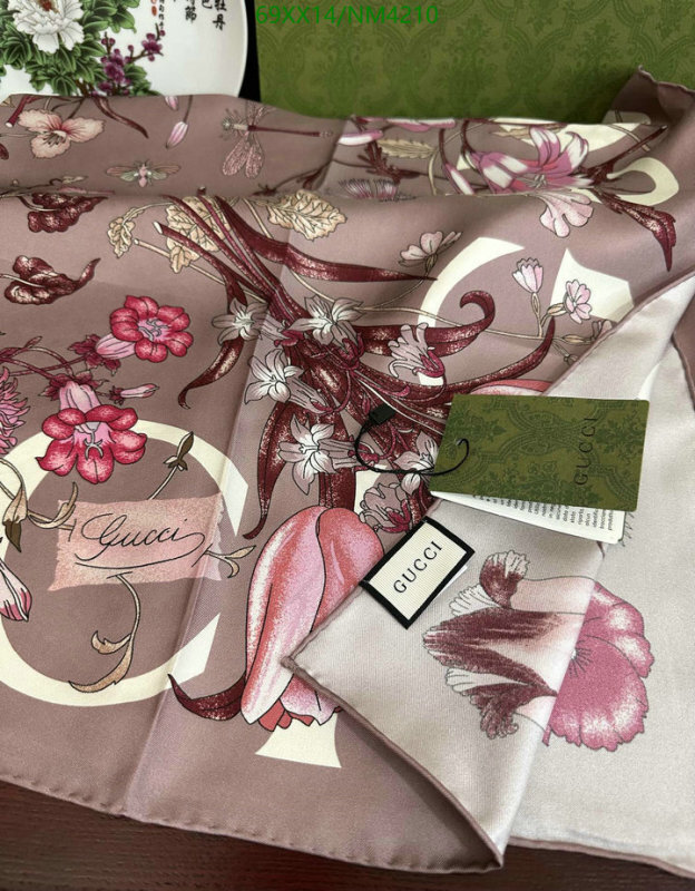 Gucci-Scarf Code: NM4210 $: 69USD