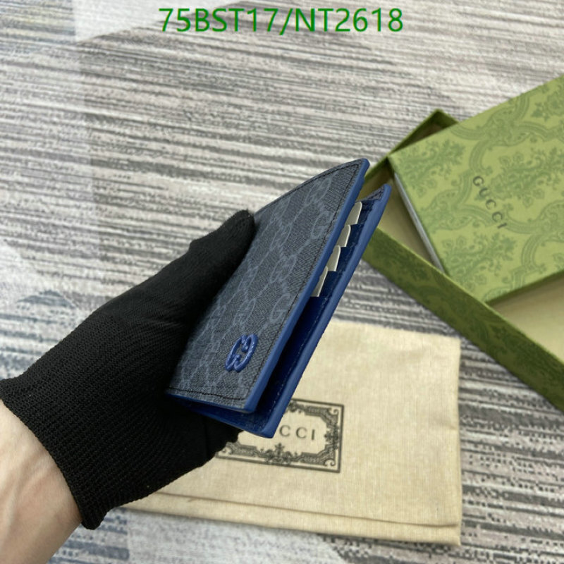 Gucci-Wallet Mirror Quality Code: NT2618 $: 75USD