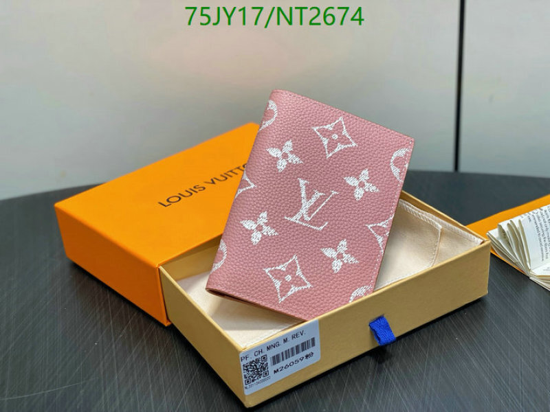 LV-Wallet Mirror Quality Code: NT2674 $: 75USD