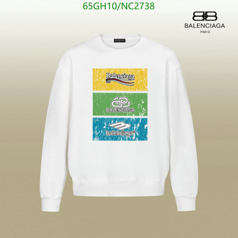Balenciaga-Clothing Code: NC2738 $: 65USD