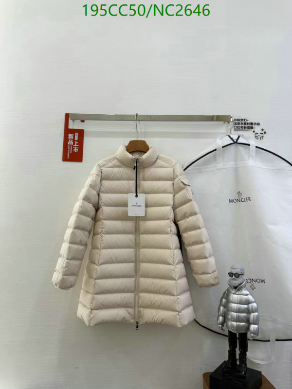 Moncler-Down jacket Women Code: NC2646 $: 195USD