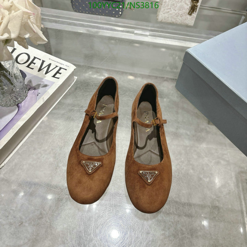 Prada-Women Shoes Code: NS3816 $: 100USD