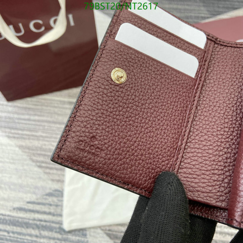 Gucci-Wallet Mirror Quality Code: NT2617 $: 79USD