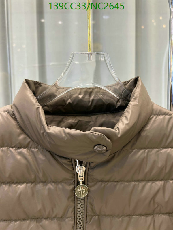 Moncler-Down jacket Women Code: NC2645 $: 139USD