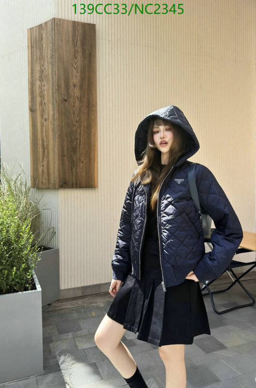 Prada-Down jacket Women Code: NC2345 $: 139USD